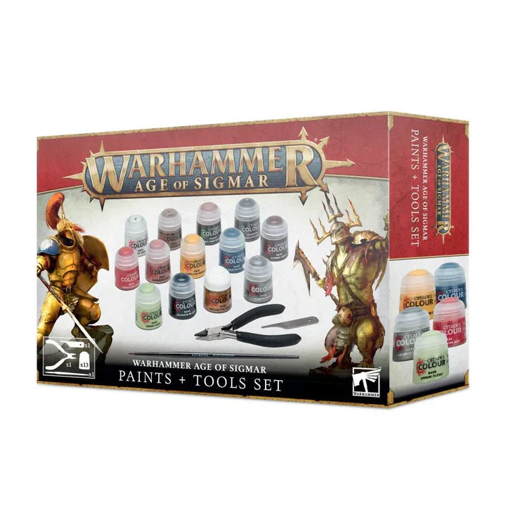Games Workshop 80-17 - Age of Sigmar - Paints + Tools