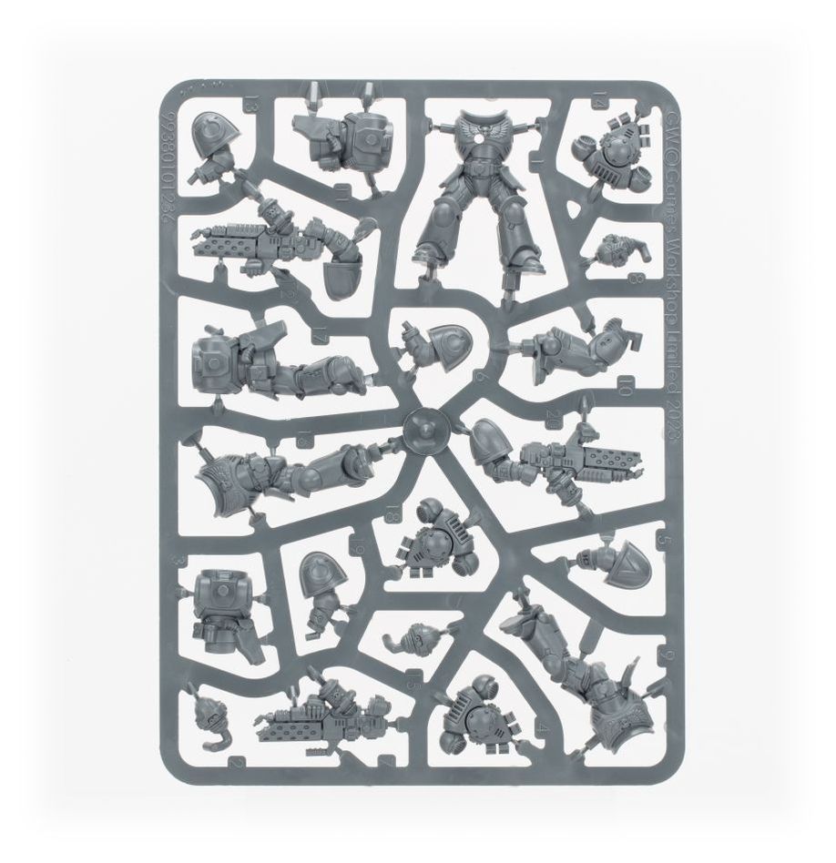 Games Workshop 60-11 - Warhammer 40,000 - Space Marines: Infernus Marines + Paint Set