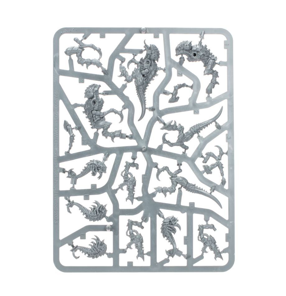 Games Workshop 60-13 - Warhammer 40,000 - Tyranids: Termagants & Ripper Swarm + Paint Set