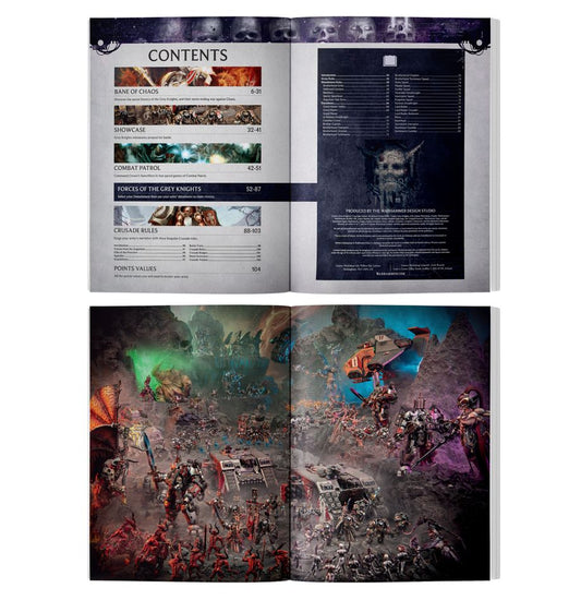 Games Workshop 57-01 - Warhammer 40,000 - Grey Knights: Codex (2025)