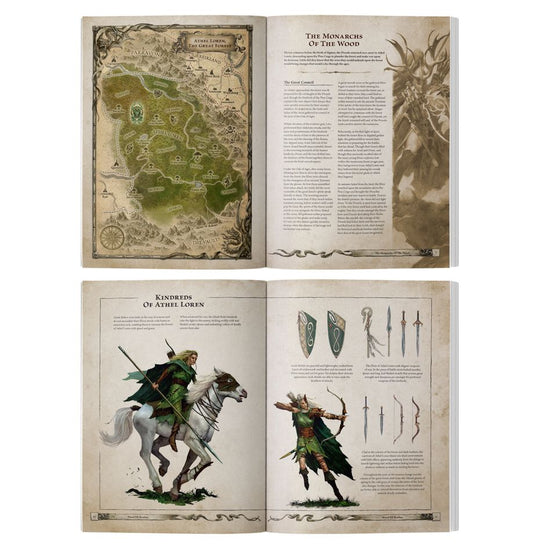 Games Workshop 13-101 - Warhammer: The Old World - Wood Elf Realms: Arcane Journal