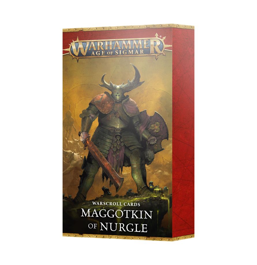 Games Workshop 83-59 - Age of Sigmar - Maggotkin of Nurgle: Warscroll Cards (2026)