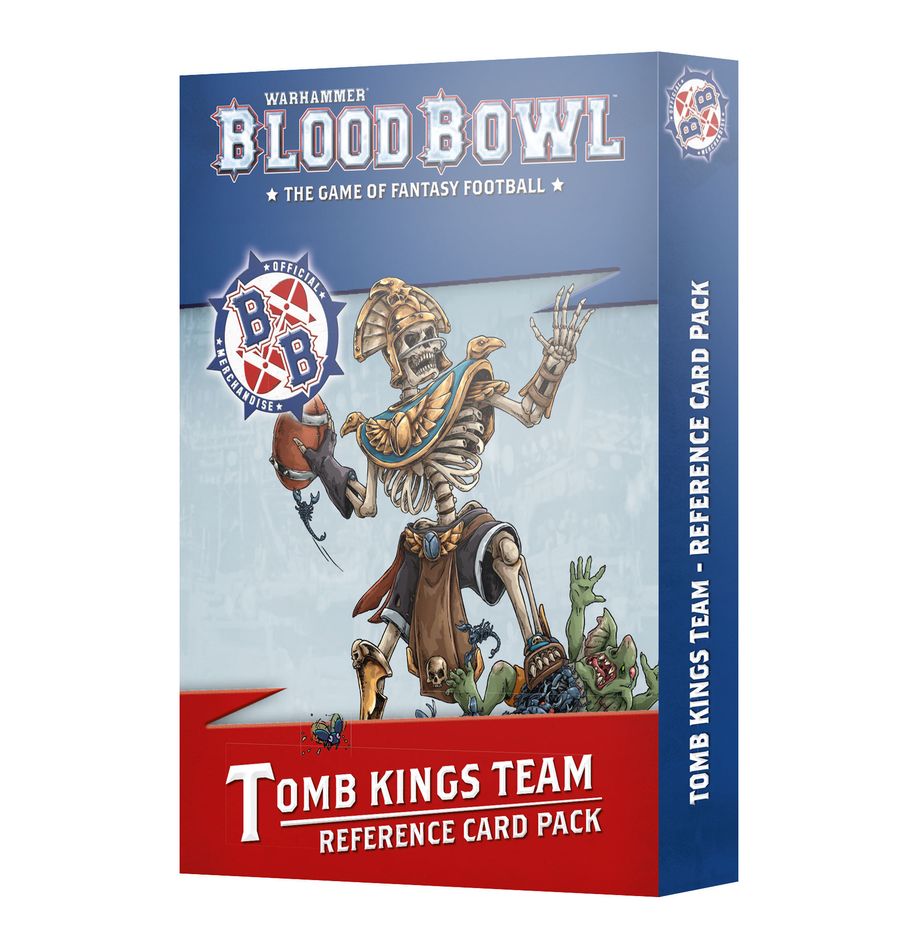 Games Workshop 202-57 - Blood Bowl - Tomb Kings Team: Card Pack