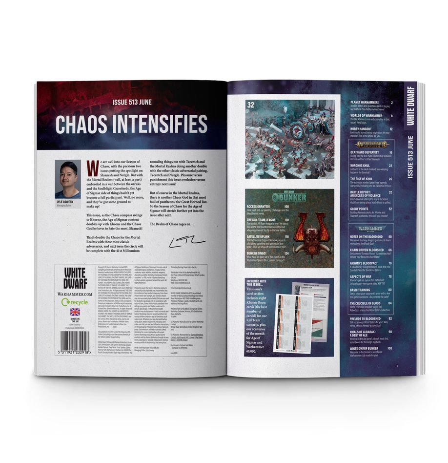 Games Workshop WD06-25 - White Dwarf 513 (June 2025)