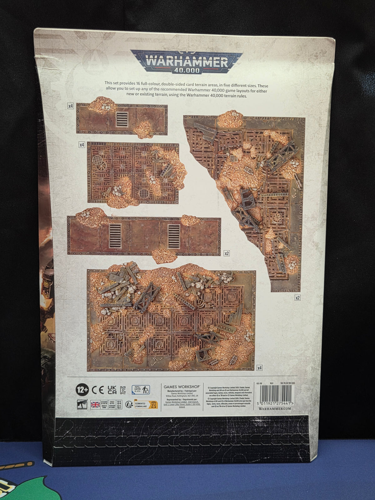 Games Workshop 65-58 - Warhammer 40,000 - Terrain Area Set