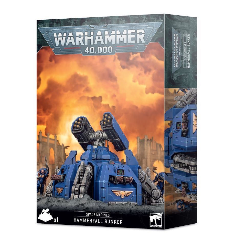 Games Workshop 48-22 - Warhammer 40,000 - Space Marines: Hammerfall Bunker
