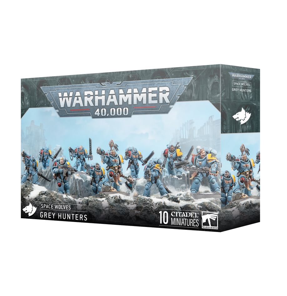 Games Workshop 53-21 - Warhammer 40,000 - Space Wolves: Grey Hunters