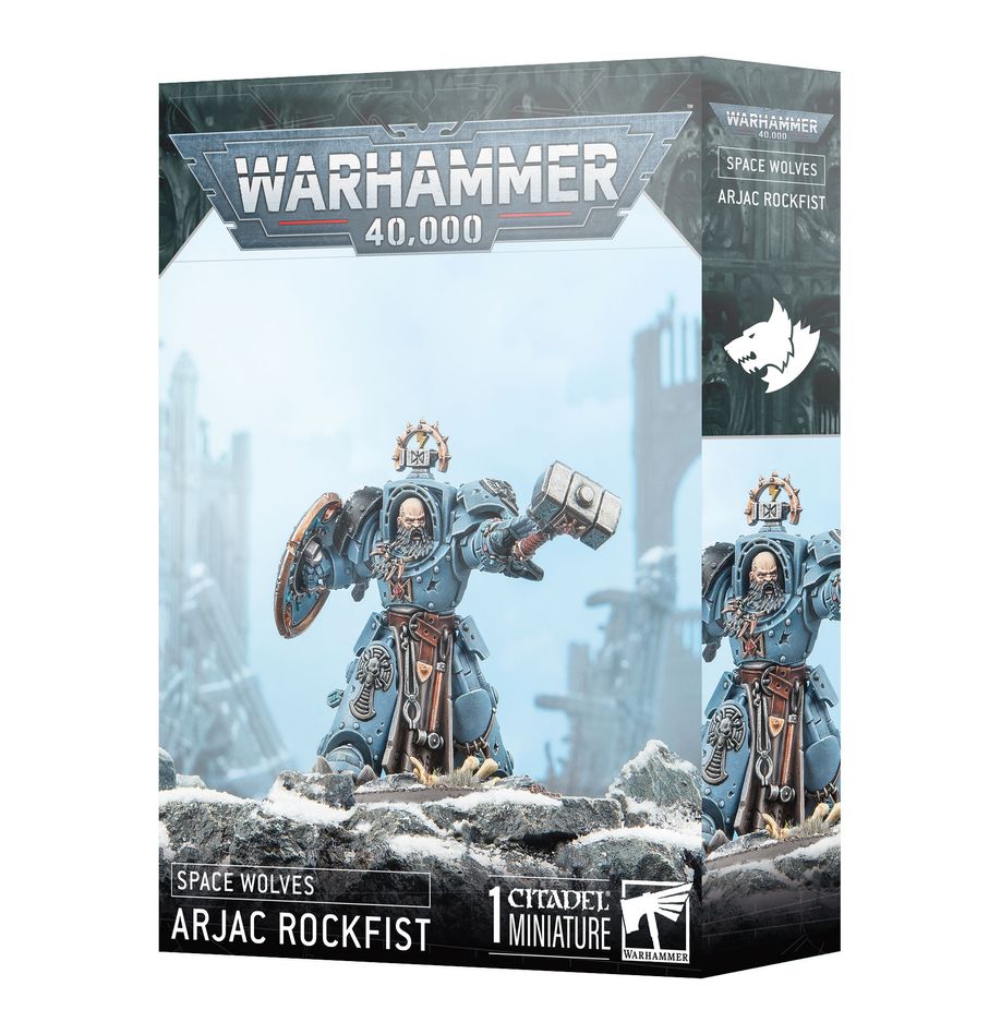 Games Workshop 53-38 - Warhammer 40,000 - Space Wolves: Arjac Rockfist