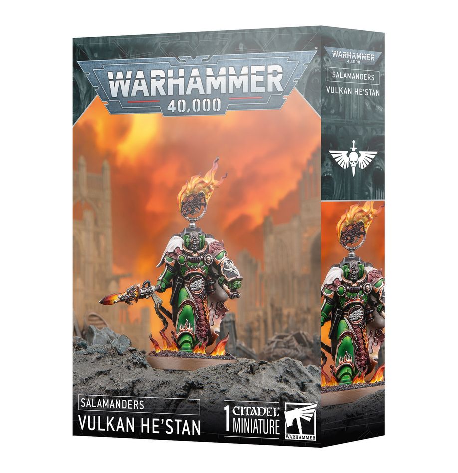 Games Workshop 55-58 - Warhammer 40,000 - Salamanders: Vulkan He'stan