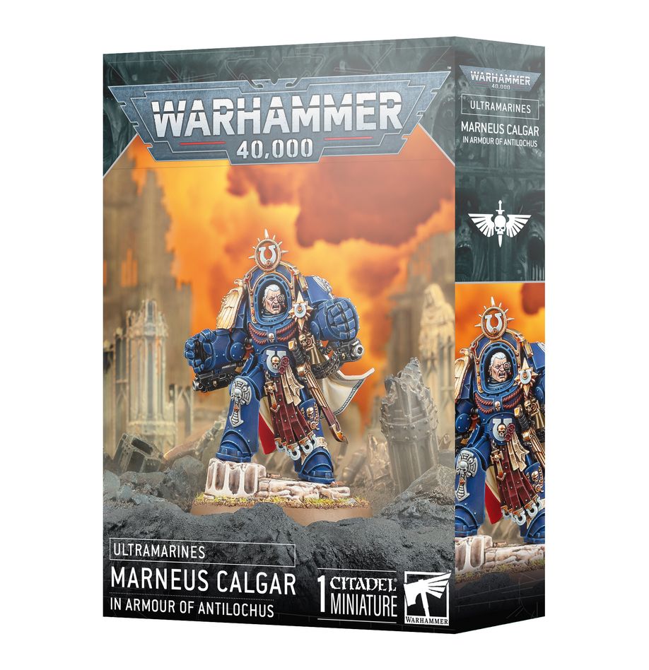 Games Workshop 55-74 - Warhammer 40,000 - Ultramarines: Marneus Calgar in Armour of Antilochus