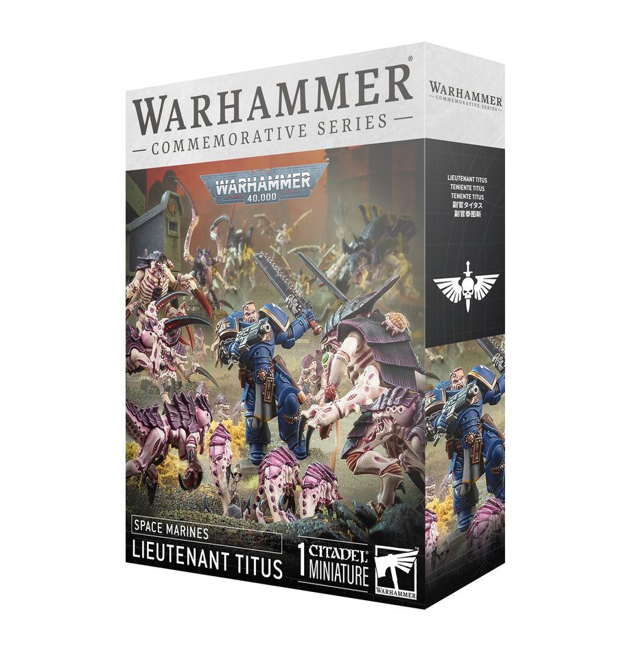 Games Workshop 55-08 - Warhammer 40,000 - Space Marines: Lieutenant Titus