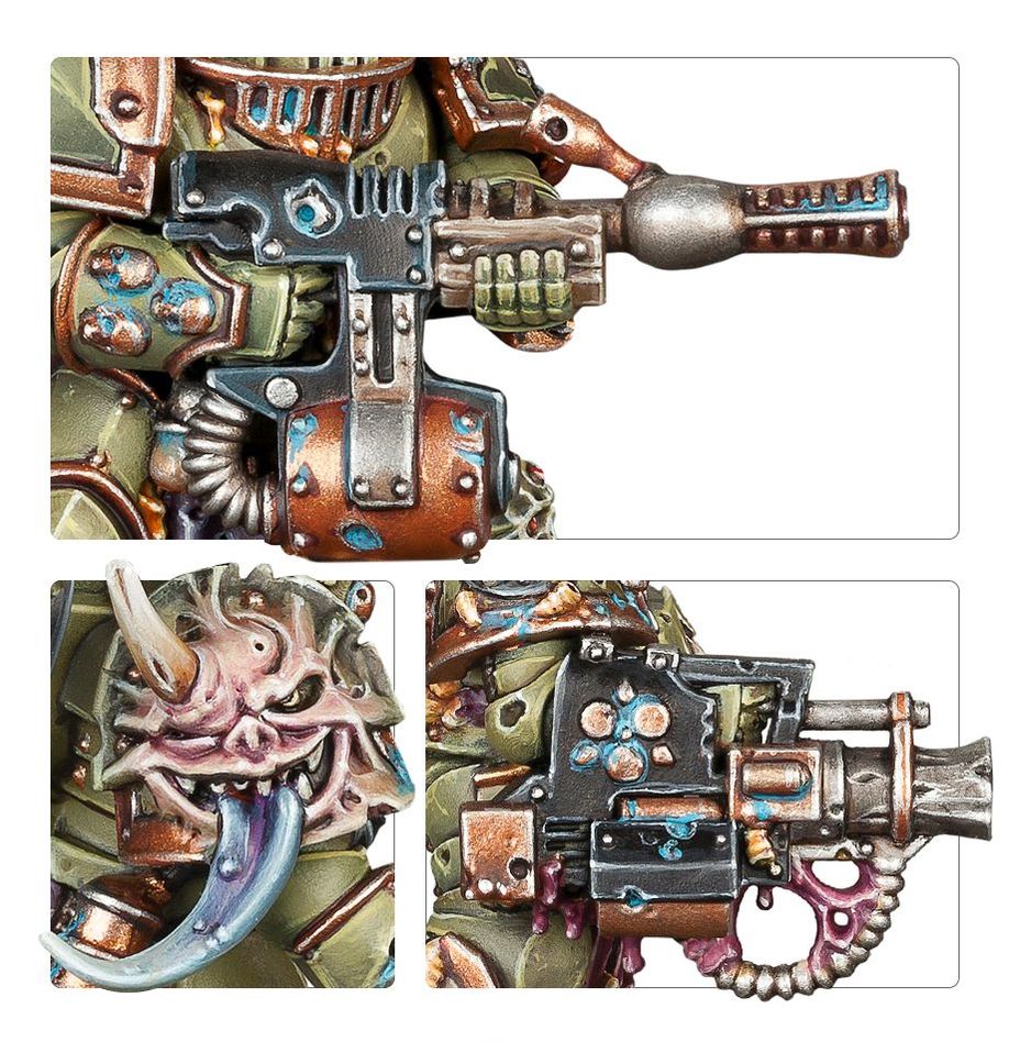 Games Workshop 43-55 - Warhammer 40,000 - Death Guard: Plague Marines