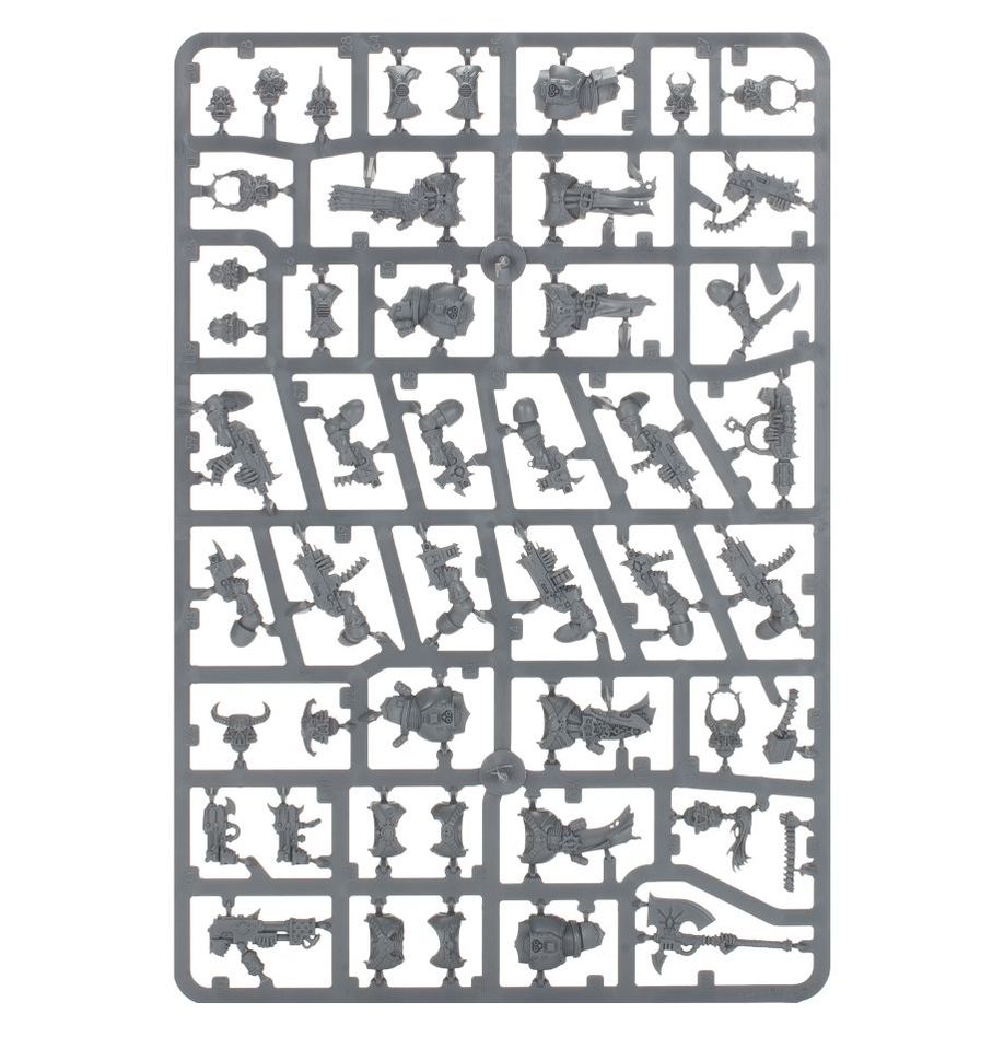 Games Workshop 43-06 - Warhammer 40,000 - Chaos Space Marines: Legionaries