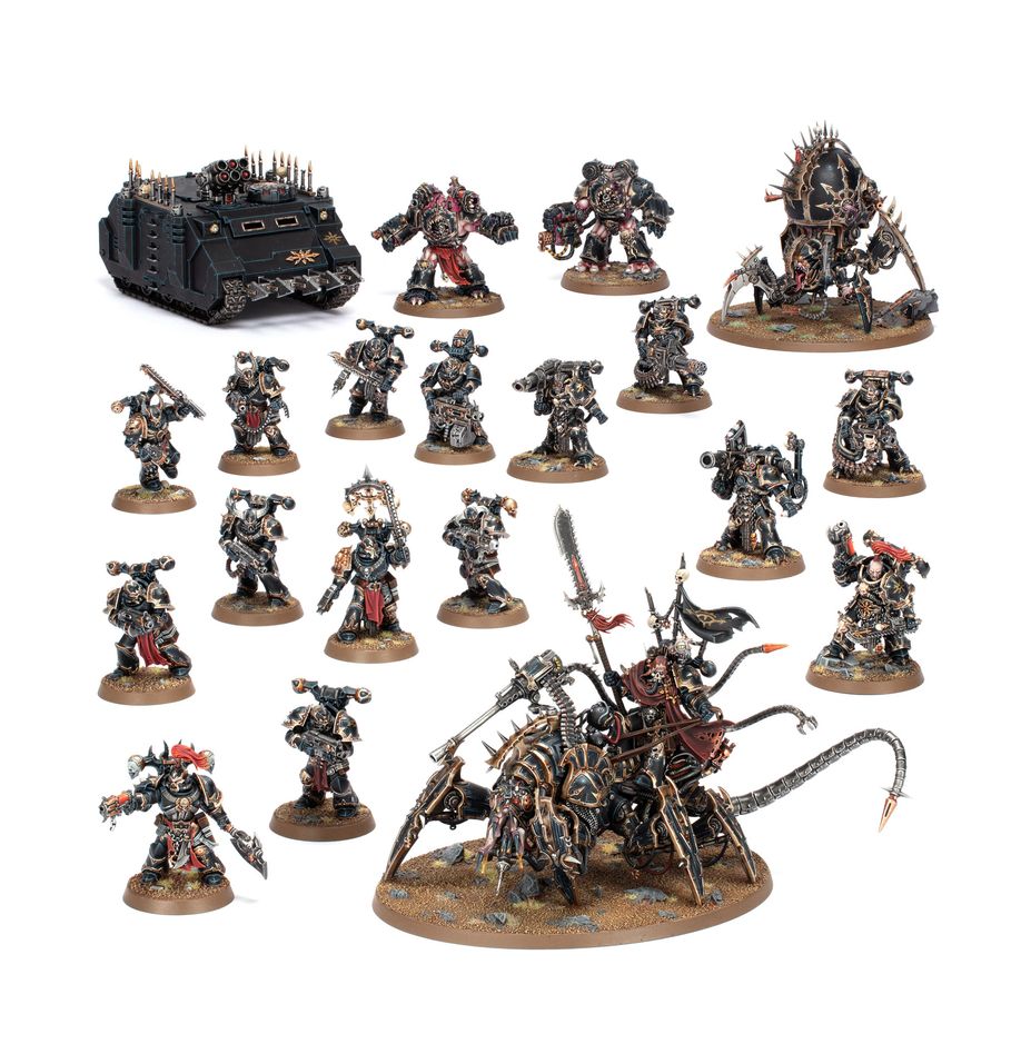 Games Workshop 71-43 - Warhammer 40,000 - Chaos Space Marines: Hellforged Warband