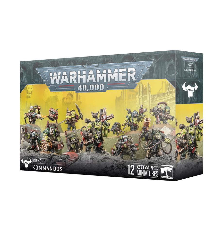 Games Workshop 50-70 - Warhammer 40,000 - Orks: Kommandos
