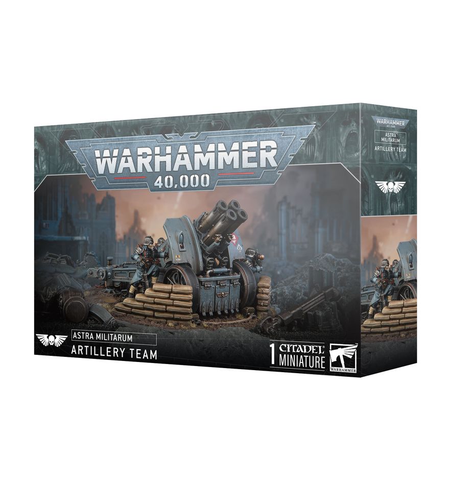 Games Workshop 47-78 - Warhammer 40,000 - Astra Militarum: Krieg Artillery Team