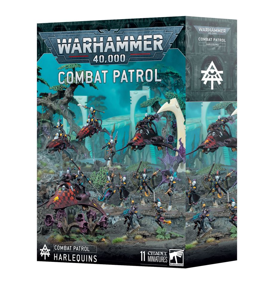 Games Workshop 73-581 - Warhammer 40,000 - Aeldari: Harlequins Combat Patrol