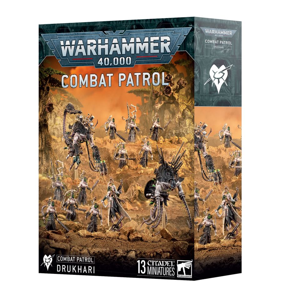 Games Workshop 73-452 - Warhammer 40,000 - Drukhari: Combat Patrol (2025)