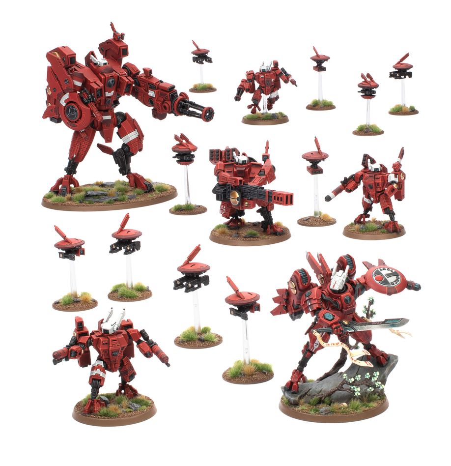 Games Workshop 71-56 - Warhammer 40,000 - T'au Empire: Farsight Cadre