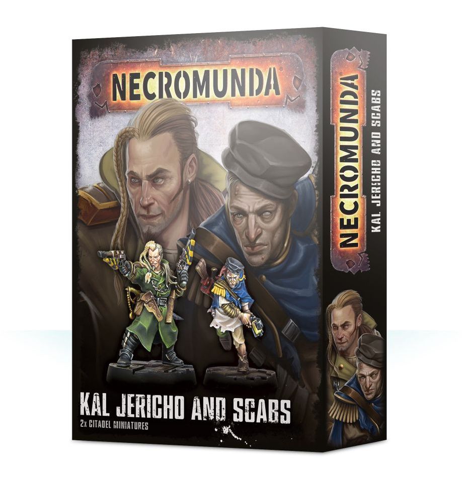 Games Workshop 300-38 - Necromunda - Kal Jericho and Scabs