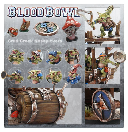 Games Workshop 202-01 - Blood Bowl - Snotling Team: Crud Creek Nosepickers
