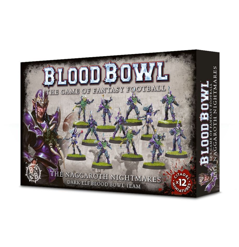 Games Workshop 200-54 - Blood Bowl - Dark Elf Team: Naggarath Nightmares