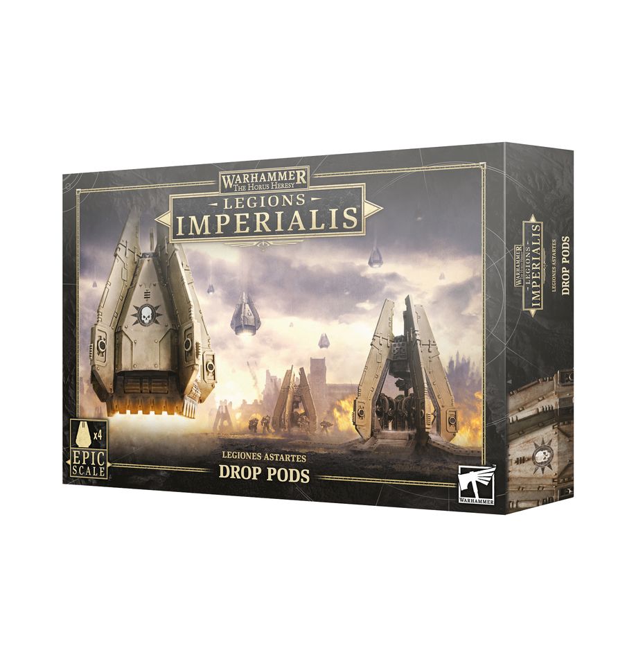 Games Workshop 03-08 - Legions Imperialis - Legiones Astartes: Legion Drop Pods