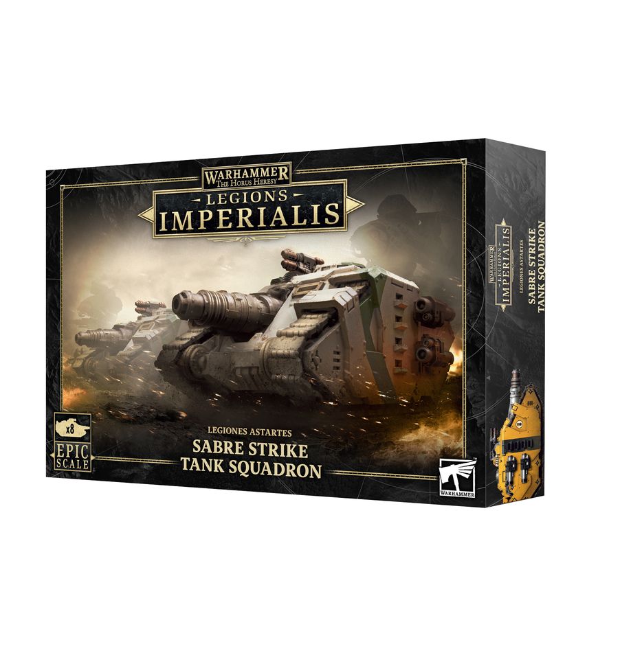 Games Workshop 03-65 - Legions Imperialis - Legiones Astartes: Sabre Strike Tank Squadron