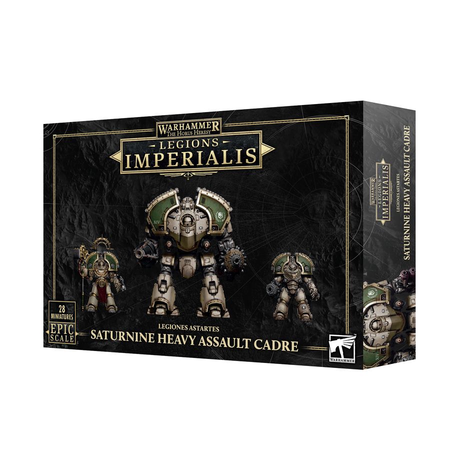 Games Workshop 03-100 - Legions Imperialis - Legiones Astartes: Saturnine Heavy Assault Cadre