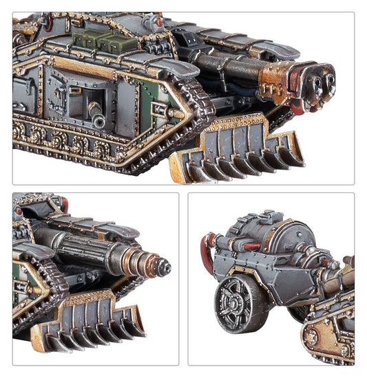 Games Workshop 03-57 - Legions Imperialis - Solar Auxilia: Malcador Infernus & Valdors Tank Destroyers