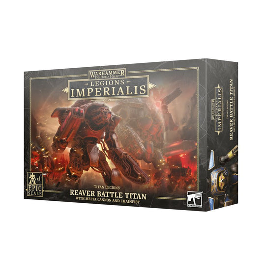 Games Workshop 03-23 - Legions Imperialis - Titan Legions: Reaver Titan with Melta Cannon & Chainfist