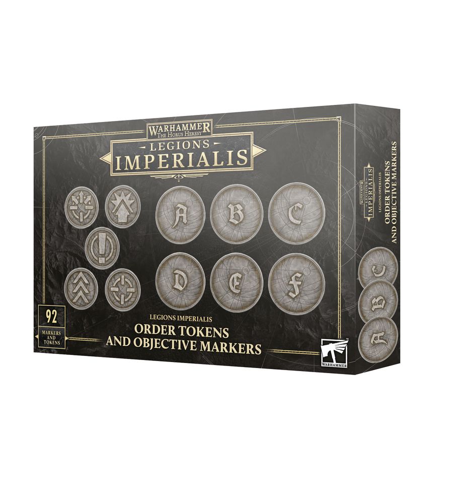 Games Workshop 03-85 - Legions Imperialis - Order Tokens and Objectives Markers