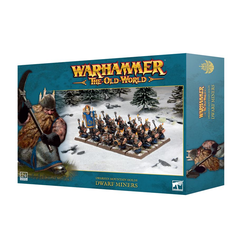 Games Workshop 10-12 - Warhammer: The Old World - Dwarfen Mountain Holds: Dwarf Miners