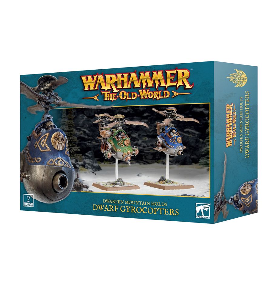 Games Workshop 10-13 - Warhammer: The Old World - Dwarfen Mountain Holds: Gyrocopters and Gyrobombers