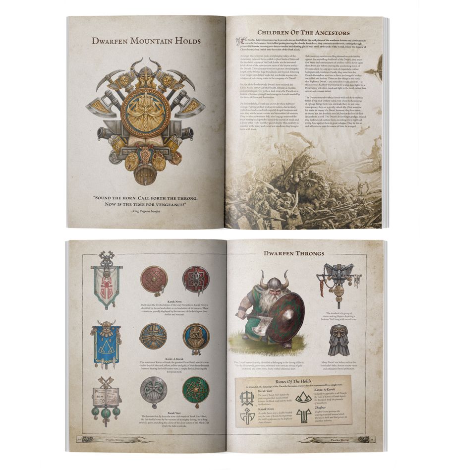 Games Workshop 10-02 - Warhammer: The Old World - Dwarfen Mountain Holds: Arcane Journal