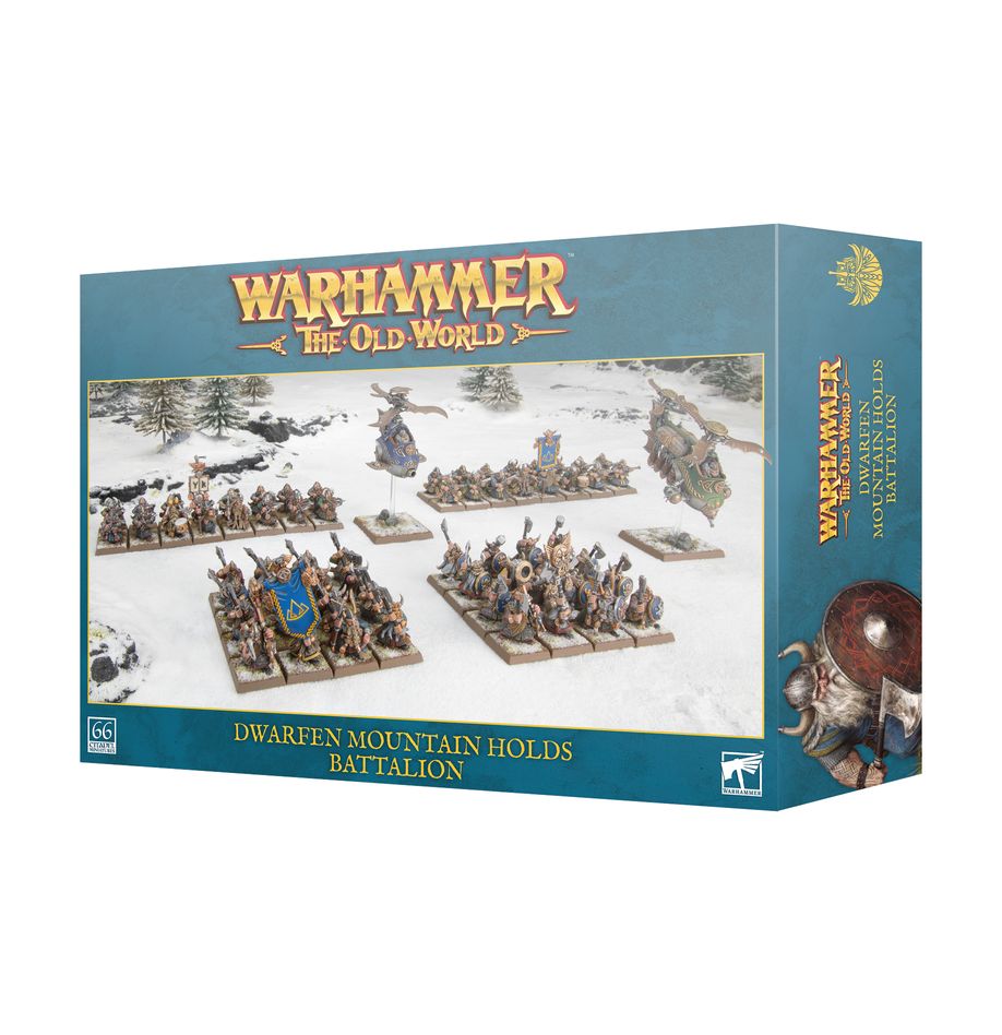 Games Workshop 10-05 - Warhammer: The Old World - Dwarfen Mountain Holds: Battalion