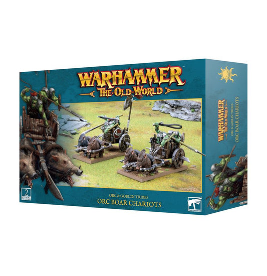 Games Workshop 09-07 - Warhammer: The Old World - Orc & Goblin Tribes: Orc Boar Chariots