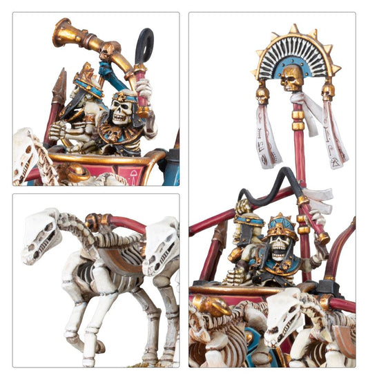 Games Workshop 07-11 - Warhammer: The Old World - Tomb Kings of Khemri: Skeleton Chariots