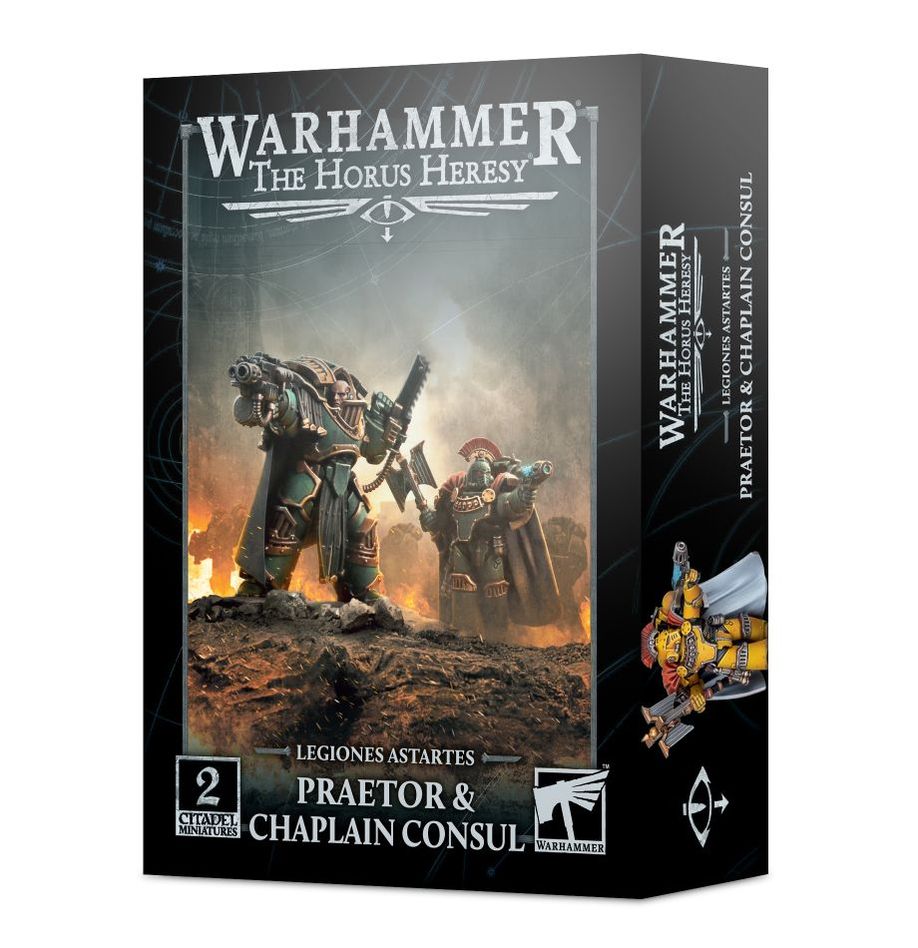 Games Workshop 31-08 - Horus Heresy - Legiones Astartes: Praetor & Chaplain Consul