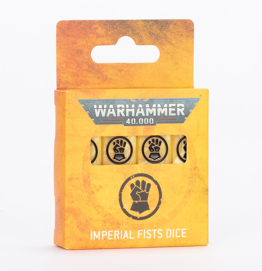 Games Workshop 55-64 - Warhammer 40,000 - Imperial Fists: Dice