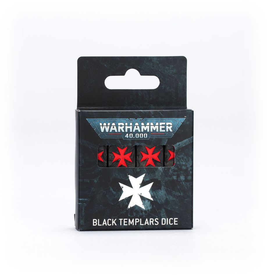 Games Workshop 55-51 - Warhammer 40,000 - Black Templars: Dice