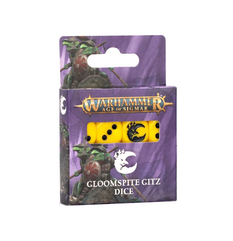 Games Workshop 89-77 - Age of Sigmar - Gloomspite Gitz: Dice