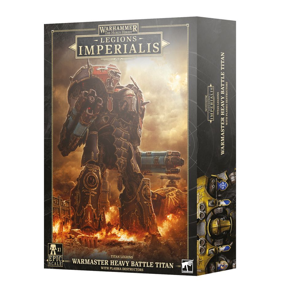 Games Workshop 03-26 - Legions Imperialis - Titan Legions: Warmaster Heavy Battle Titan with Plasma Destructors