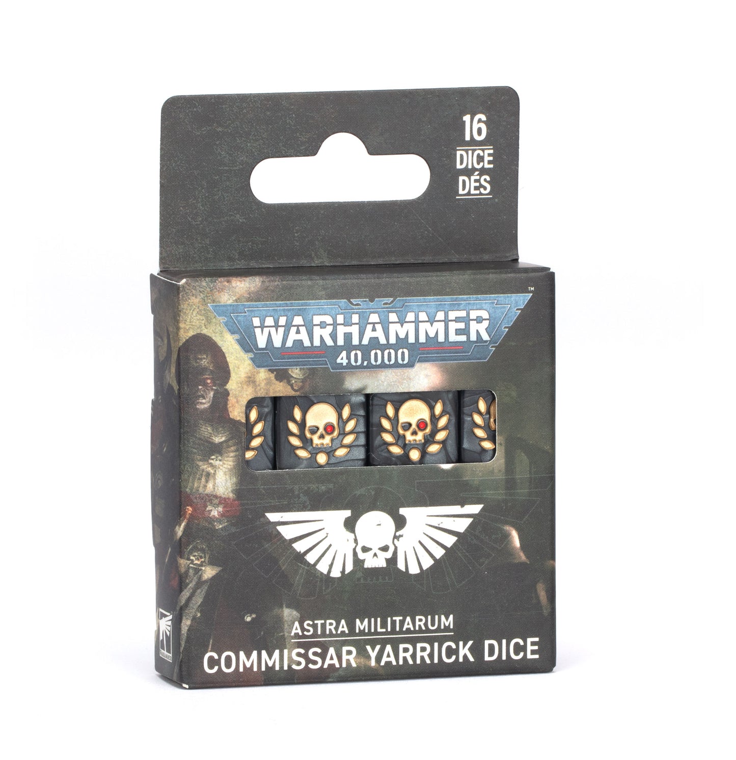 Games Workshop 47-83 - Warhammer 40,000 - Astra Militarum: Commissar Yarrick Dice