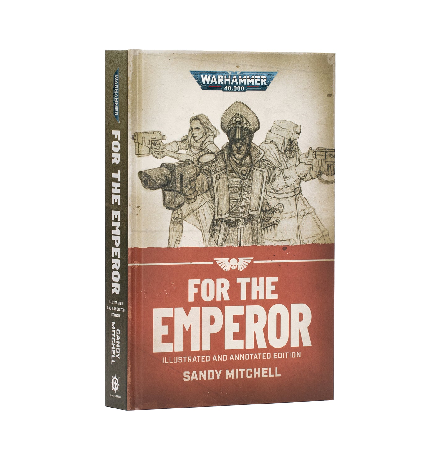 Games Workshop BL3329 - Black Library - Ciaphas Cain: For The Emperor (Illustrated Hardback)
