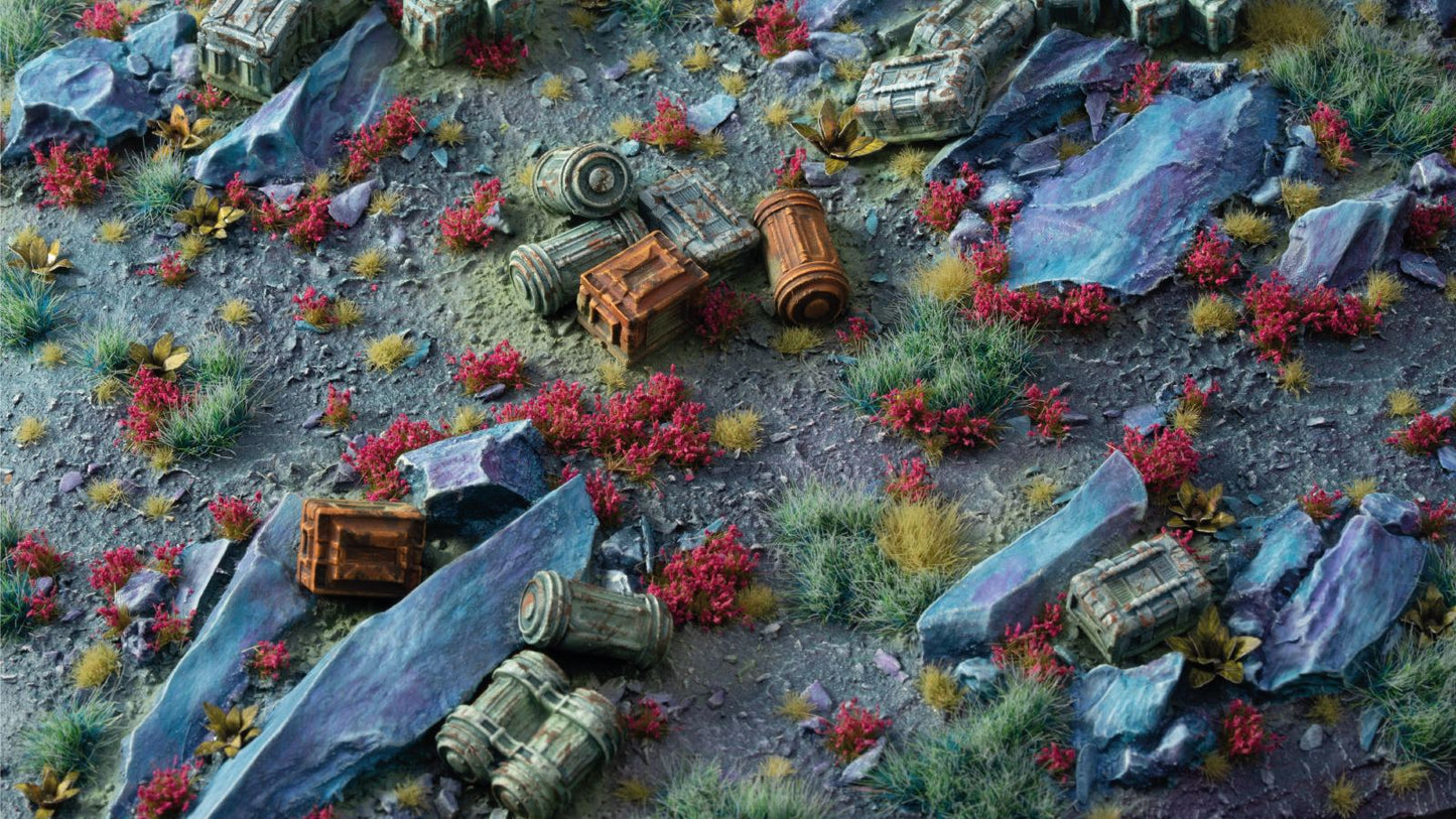 Gamers Grass GGFS-GT - Garnet Tulip Tiny Flowers