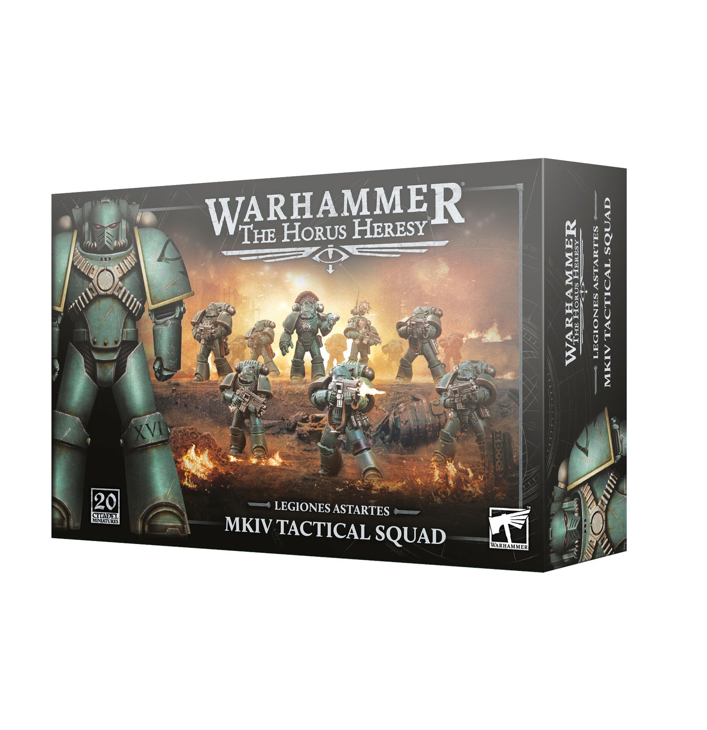 Games Workshop 31-172 - Horus Heresy - Legiones Astartes: MkIV Tactical Squad