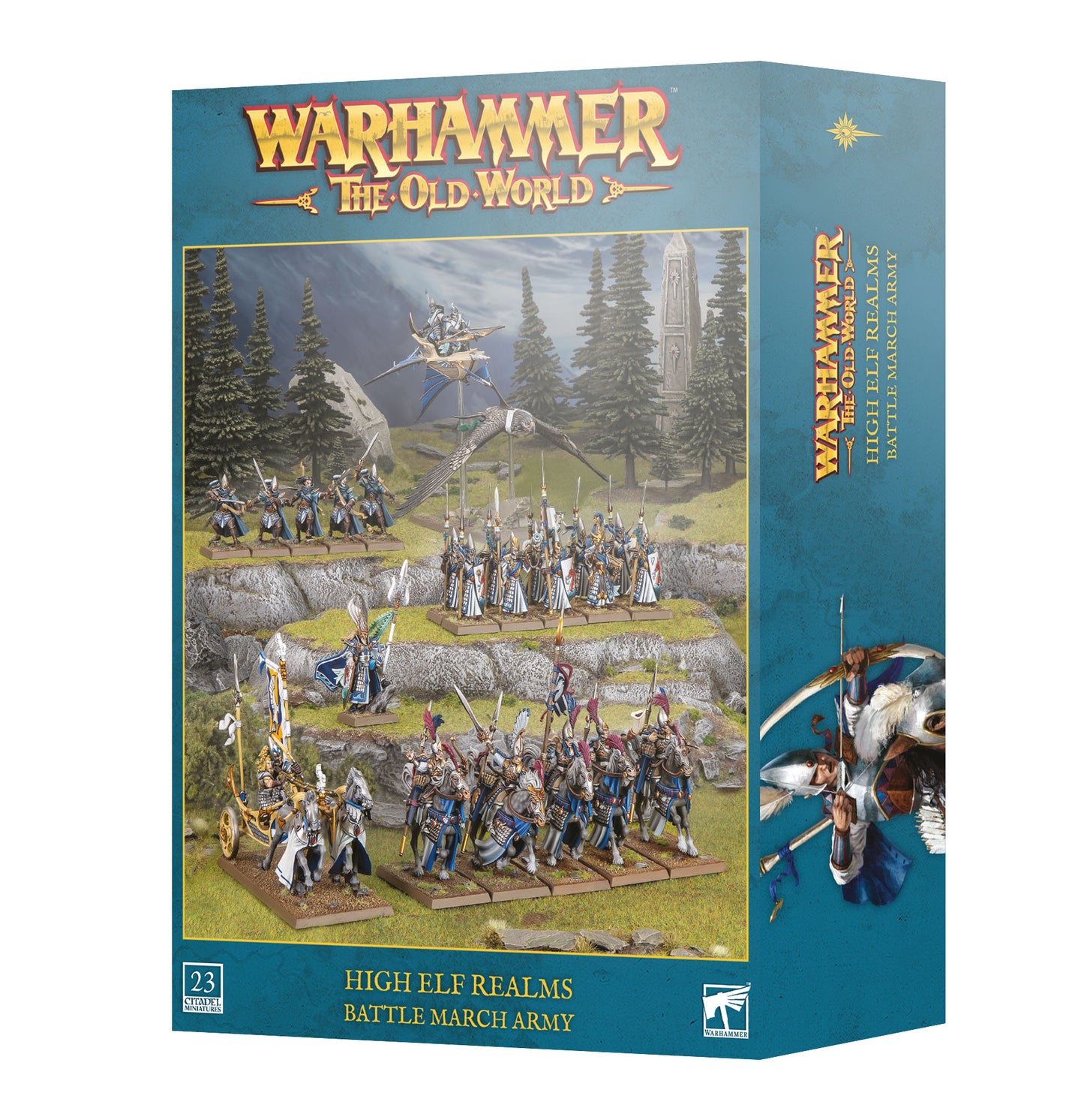 Games Workshop 13-23 - Warhammer: The Old World - High Elf Realms: Battle March Army