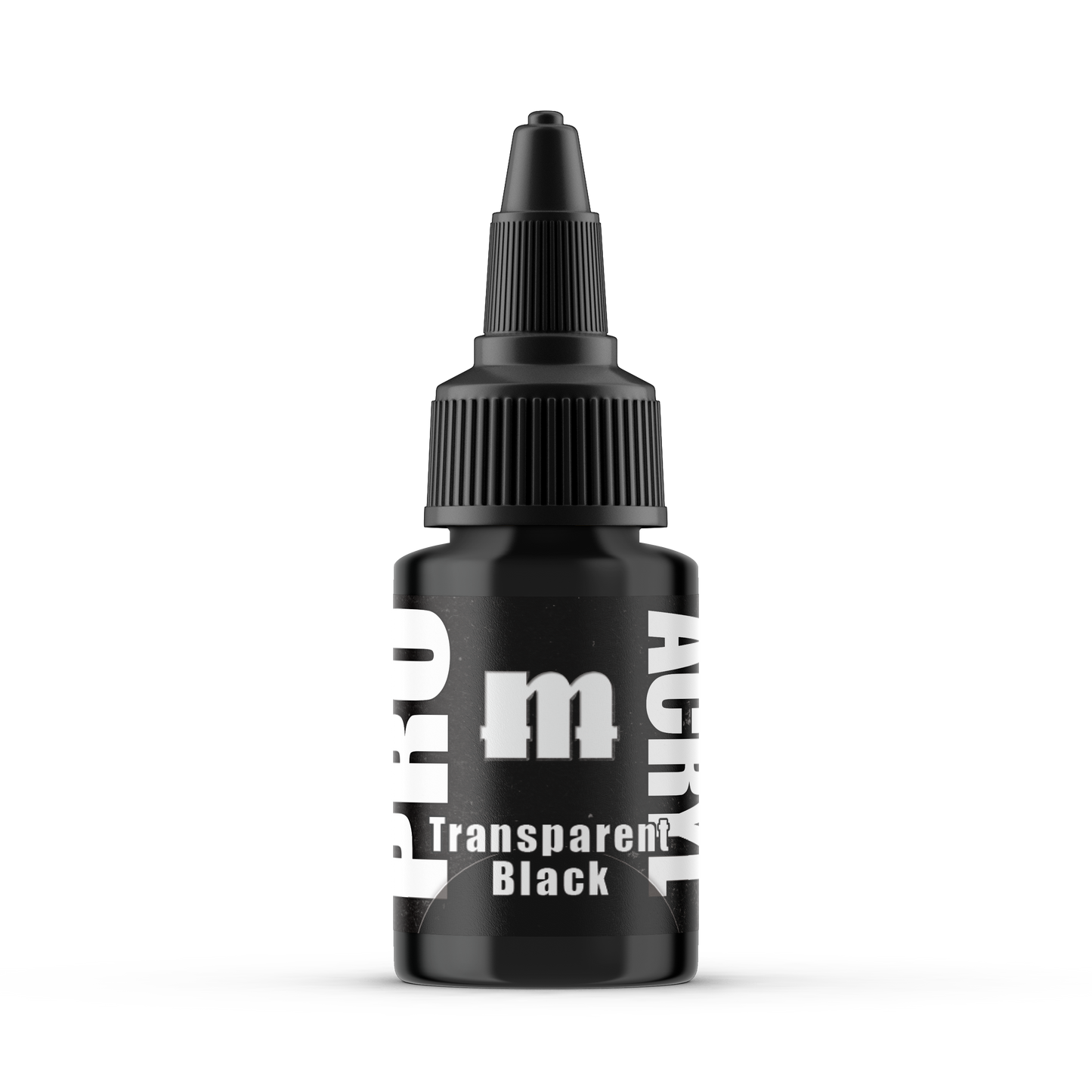 Monument Hobbies MPA-053 - Pro Acryl Transparent Black (22ml)