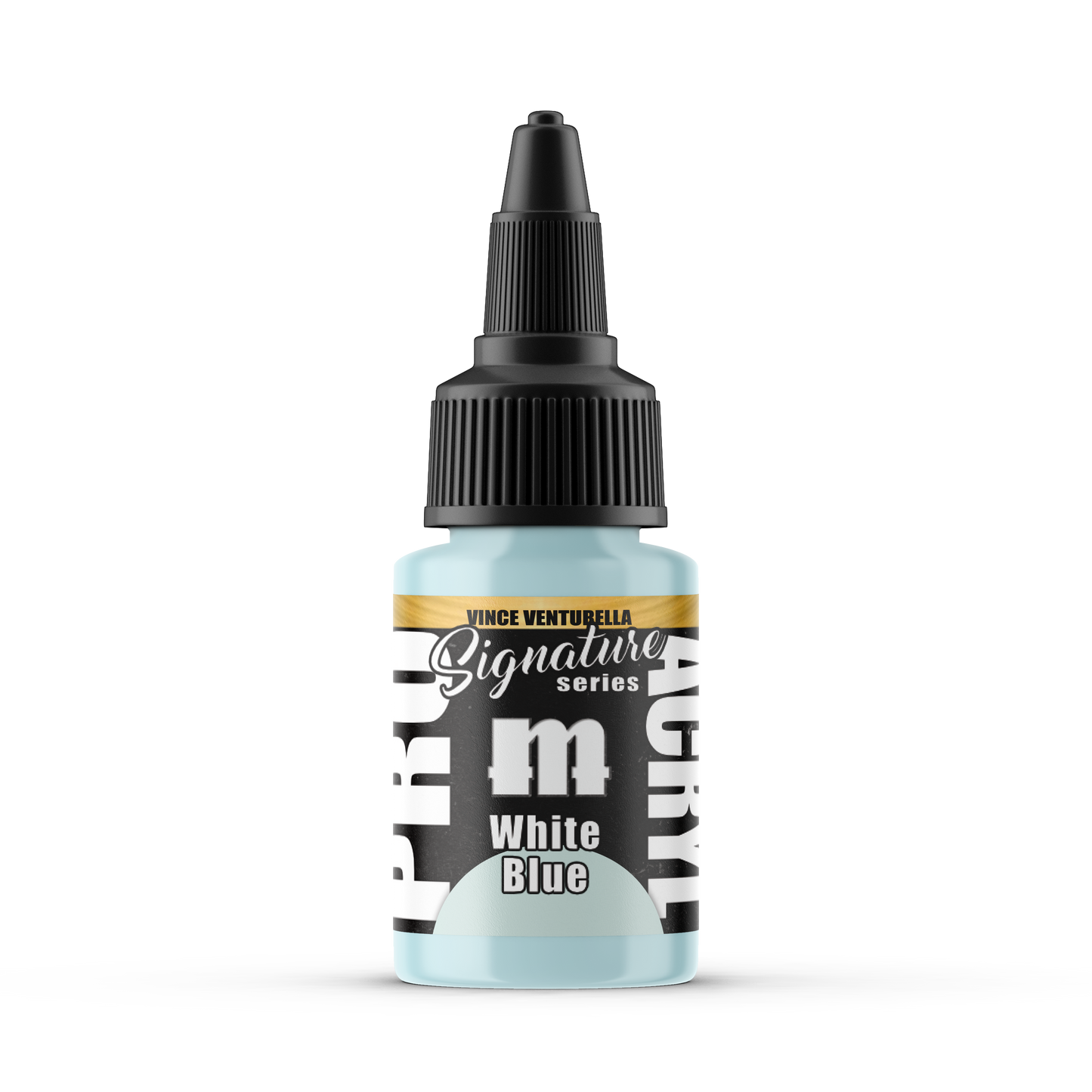 Monument Hobbies MPA-S04 - Pro Acryl Signature Series Vince Venturella White Blue (22ml)